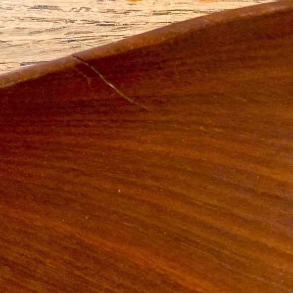 Midcentury leave tray. Beautiful wood. - Picture 9 of 10